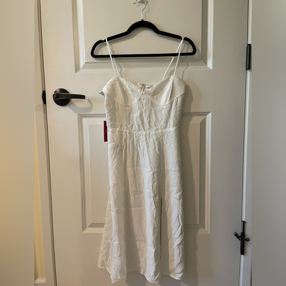 tiger mist dress RAINEY MINI Backless Boho White Lace Size:EU 40 tiered midi with boots outfit